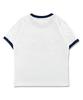 DISTN9NE Oval Logo Slim Ringer Short Sleeve T-Shirt Lq3Tf609_White