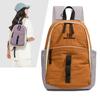 Contrast Color Student Schoolbag Women's Backpack Travel Bag