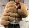 XS-4XL норковые шубы осень-зима пушистое пальто из искусственного меха женские элегантные толстые теплые куртки из искусственного меха для женщин топы больших размеров