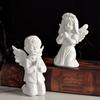 Cherub Angels Praying Sculpture And Statue Garden Christian Angel Figurine Ornaments For Home Decoration Table Party Decor