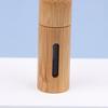 Бамбуковый рулонный флакон 3/5/10 мл, деревянный роликовый флакон, эфирное масло, блеск для губ, многоразовый тюбик, пустая банка, стеклянная бутылка для духов, 1 шт.