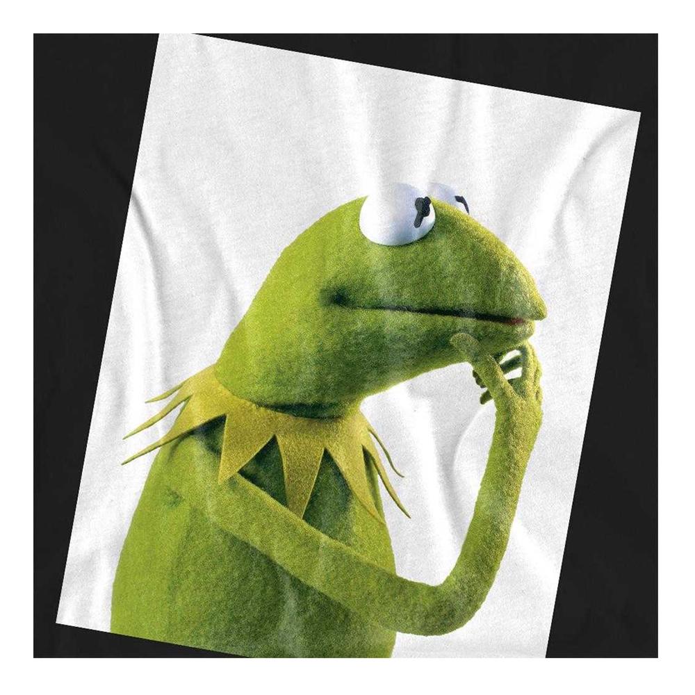 The Muppets Womens/Ladies The Frog Ponder Kermit T-Shirt