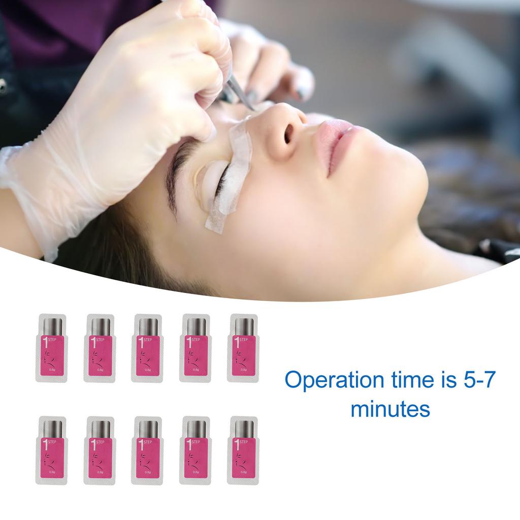 10 шт. Клей для завивки ресниц, долговечный клей для завивки ресниц для салона красоты