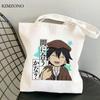 Bungou Stray Dogs Shopping Bag Cotton Bolsa Recycle Bag Reusable Tote Shopper Bag Fabric Boodschappentas Ecobag Tote Sac Toile
