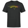 VU Tee Men's Black Cool Meter Analog Mens TShirt P1 OR A