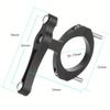 1Pc Bicycle Water Bottle Holder Adapter Aluminum Alloy Handlebar  Rack Bracket Clip Cycling Accessories Conversion Seats