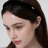 L’OMBRILLANT Velvet Love Black Hairband