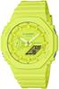 Часы наручные Casio серии Volt Yellow G-Shock TONE-ON-TONE GA-2100-9A9JF Мужские