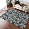 Camouflage Pattern Camo Floor Mat Cozy Flannel Soft Thick Non-Slip Mat For Living Room Bedroom Kitchen Decor Rugs