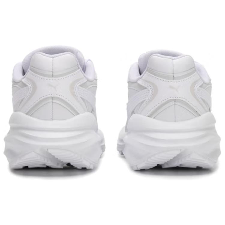 Puma Гипнотическая Серия LS Резкий Текстиль Синтетическая Кожа Пара Сращивание Низкий Верх Повседневные Кроссовки Унисекс Белый Бежевый 397668-08