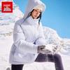 Женская водоотталкивающая пуховая куртка средней длины Anta