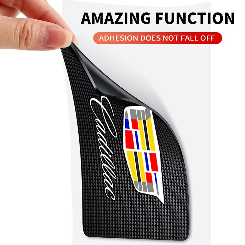 New Car Dashboard Sticky Anti-Slip PVC Mat Auto Non-Slip Sticky Gel Pad For Cadillac SRX ATS XTS CT4 CT5 CT6 XT4 XT5 XT6