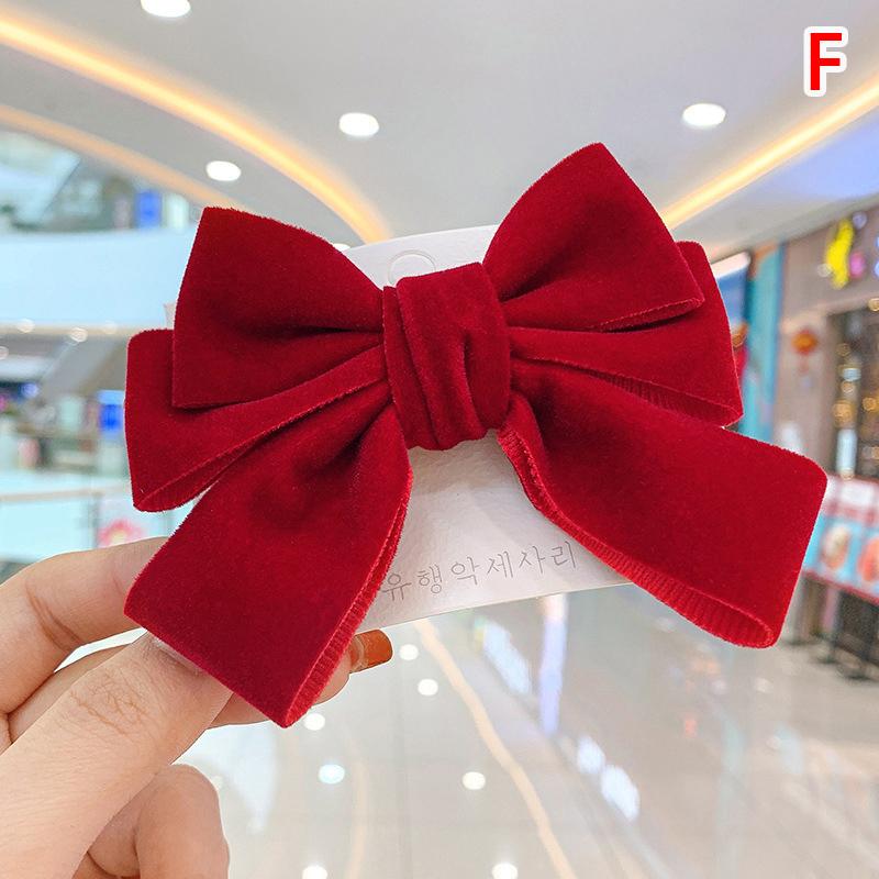 Elegant Big Bow Hair Clip Headdress Ribbon Bowknot Spring Ponytail Clips Hairpin Women Girls Fashion Hair Accessories