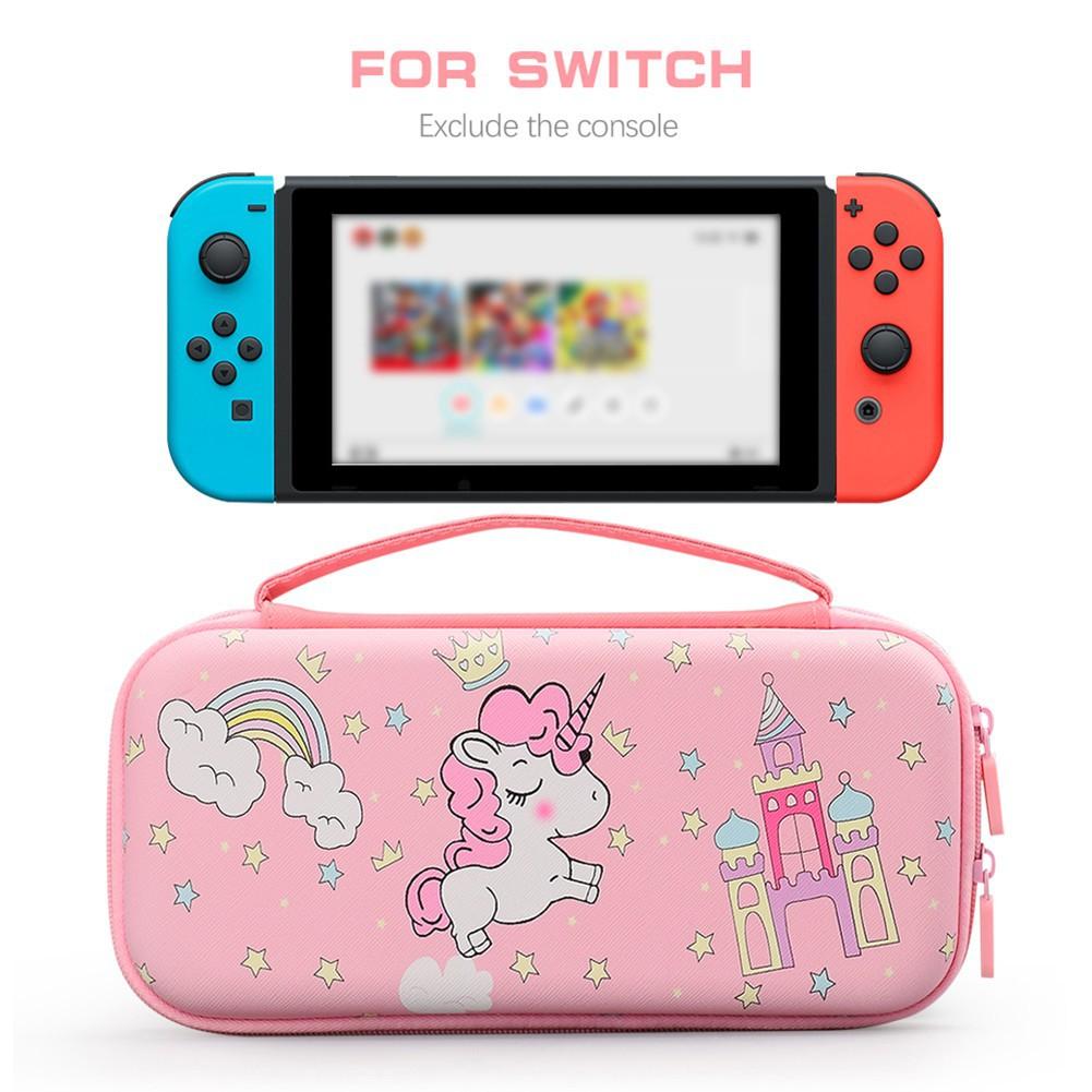 Чехол для Switch/Switch OLED/Switch Lite, портативная дорожная сумка для хранения Animal Crossing с 10 держателями игровых карт