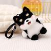 Puppy Dolls Dog Plush Pendant Stuffed Animal Bag Charm Husky Corgi Plush Shiba Inu Kawaii Dog Stuffed Keychain Kids Toy