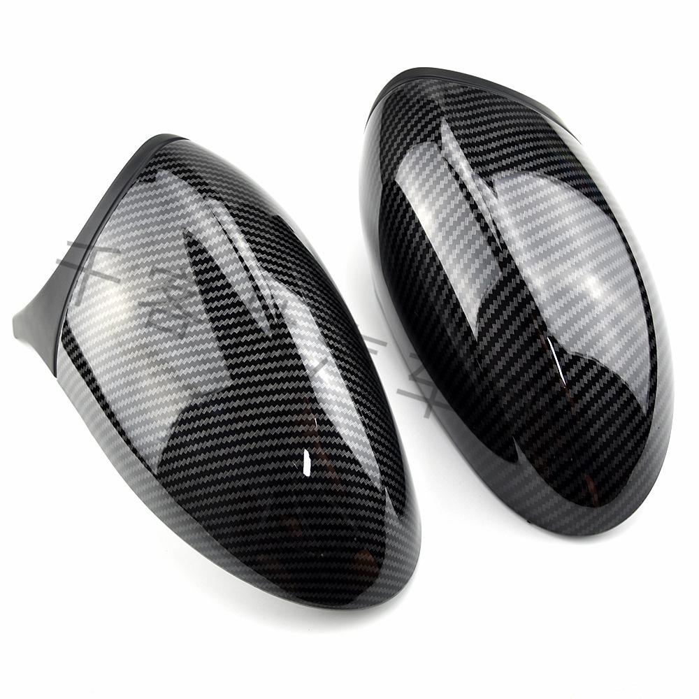 BMW E90 E92 E81 E82 E87 Carbon Fiber Cowhorn-Style Rearview Mirror Shell