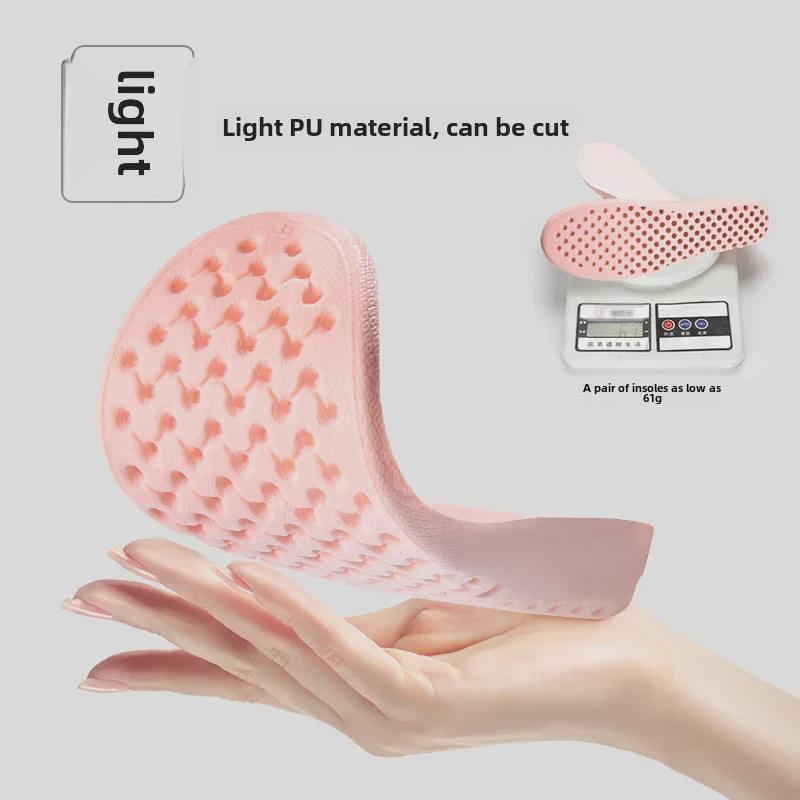 Стельки, увеличивающие рост: Мягкие, дышащие, амортизирующие подошвы для мужчин и женщин, идеально подходят для занятий спортом и зимнего использования