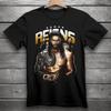 Черная футболка для рестлинга Roman Reigns S-3XL WWE Унисекс