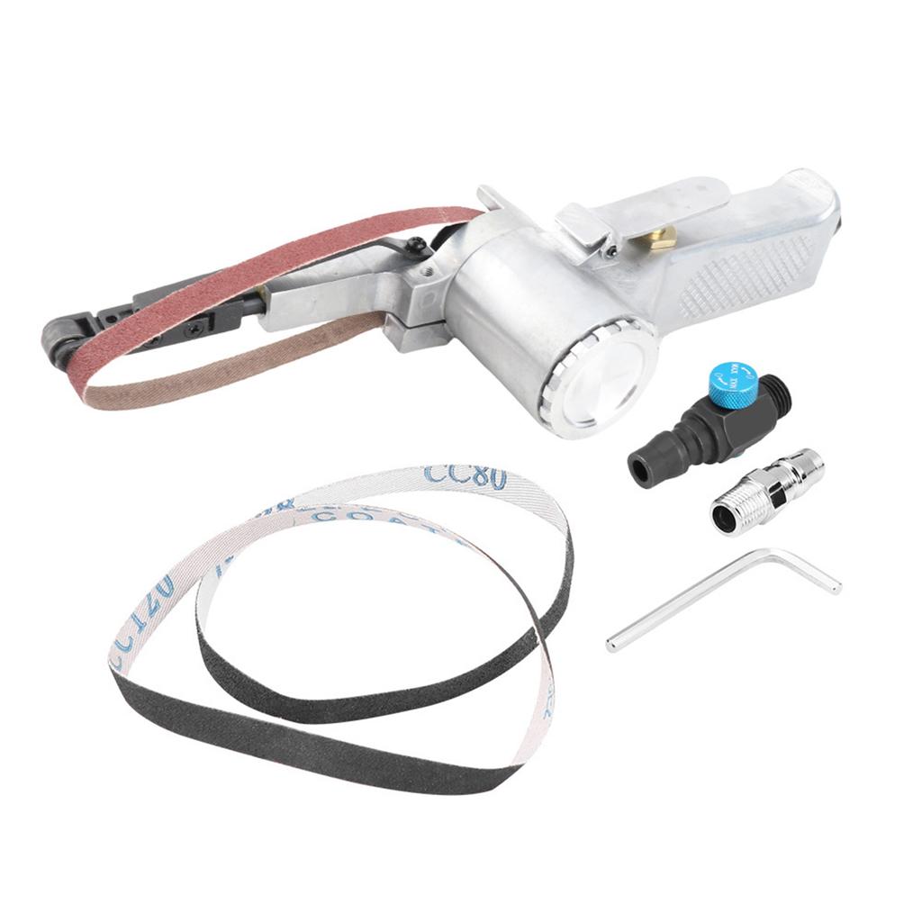 10mm Pneumatic Air Belt Sander Polisher Grinding Machine Tool