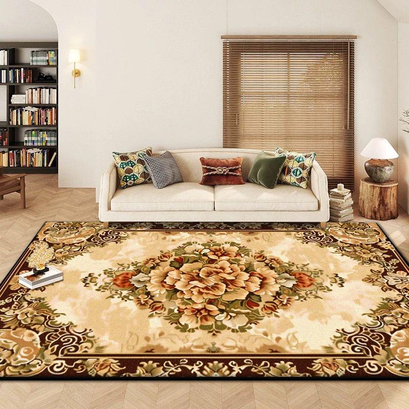 Богемный Ретро Ковер для Гостиной Американский Стиль Декорация Дома Легкая Чистка Моющийся Коврик Ковер для Спальни Гардеробной Входной Дверной Коврик