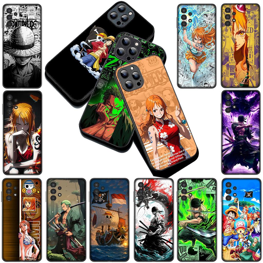 One Pieces Luffy Nami Roronoa Zoro Phone Cover Soft Case for Xiaomi Poco C75 C65 C71 C85 X7 X6 M7 F7 F8 Ultra F6 Pro Casing