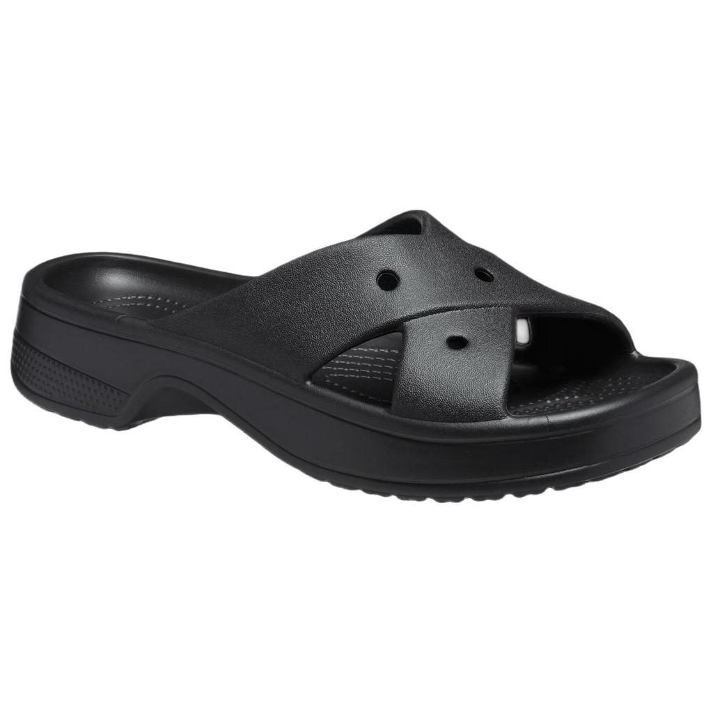 Crocs Casual Simple EVA Anti-Friction Slide Sandals Women Footwear Black 210840-001