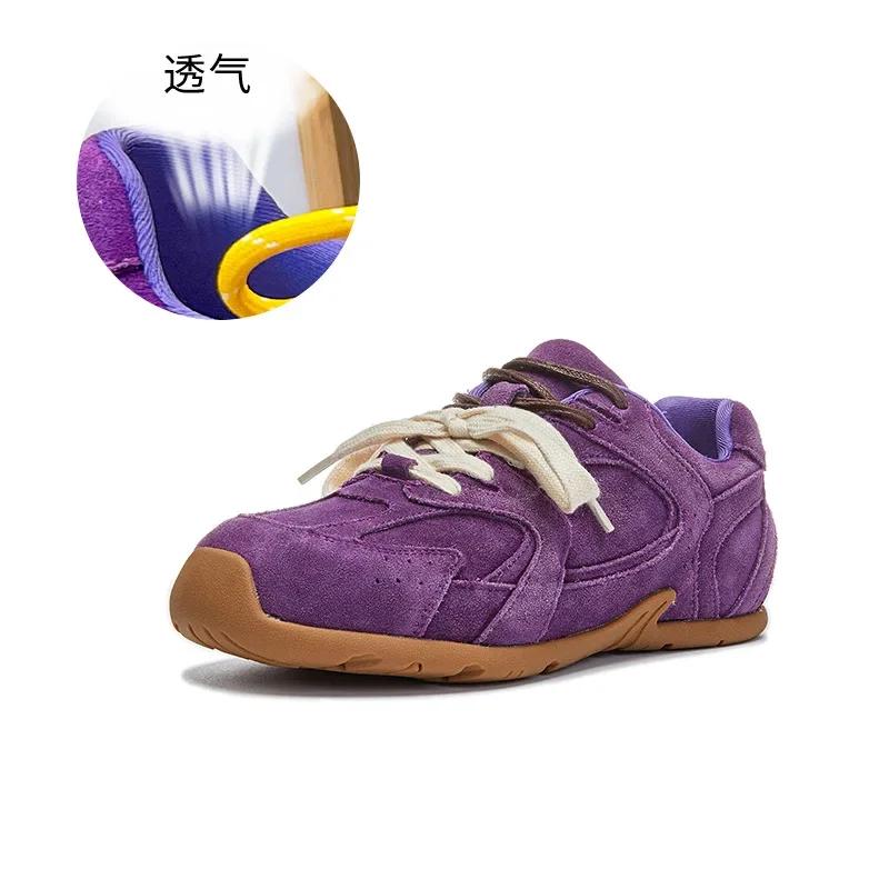 Ретро модные женские кроссовки из мягкой натуральной кожи повседневная обувь на шнуровке туфли на плоской подошве кроссовки для женщин роскошная обувь