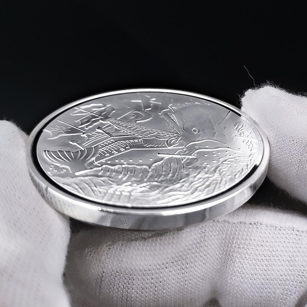 1/3/5/10/20pcs Pirates of The Caribbean Souvenir Coins, Treasure Hunt Game Prop Coins, Jack Skull Coins Collection