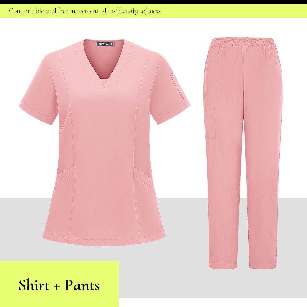 Унисекс быстросохнущий костюм для стоматологической клиники и хирургический халат