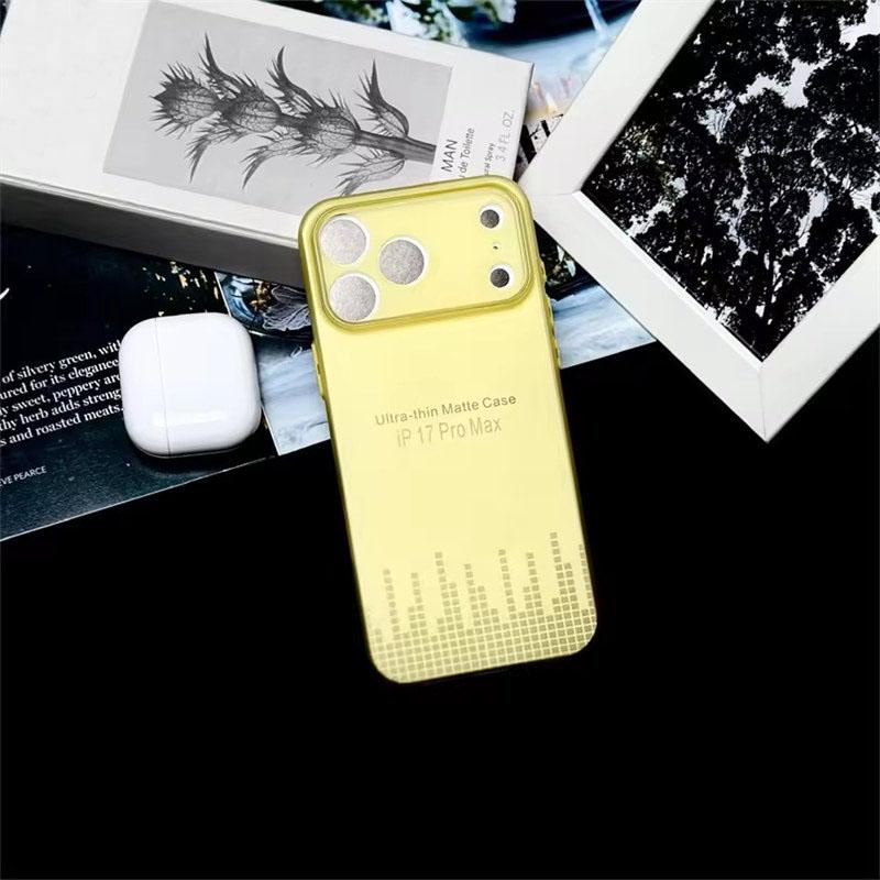 Ультратонкий Матовый Полупрозрачный Чехол Для Телефона Для iPhone 17 Air 16 15 14 13 12 11 Pro Max Plus Ударопрочный Прозрачный Тонкий Мягкий ТПУ Задняя Крышка
