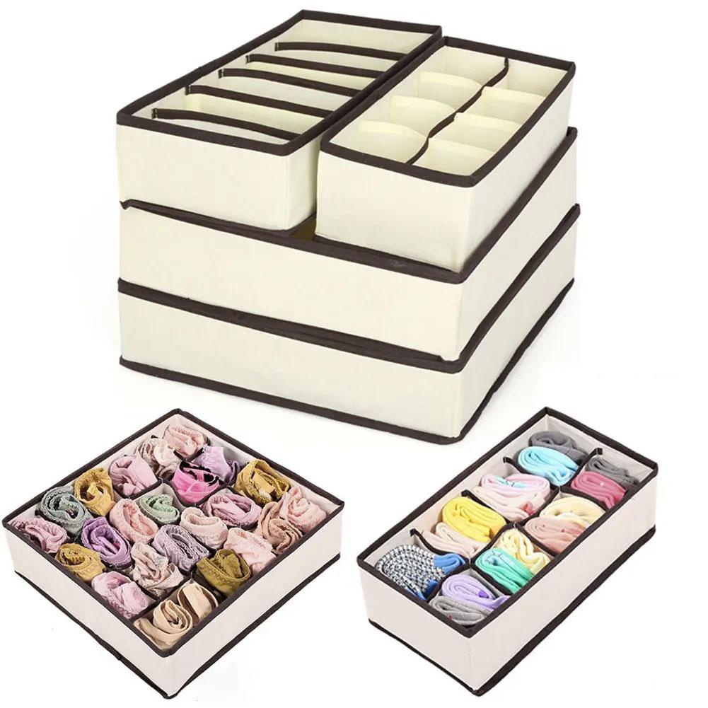 Cabinet Underwear Organizer Drawer Clothes Organizer For Underwear Bra Socks Underpants Storage Organizer Cabinet Separator