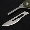 Mini Utility Knife ABS Handle Folding Scalpel EDC Quick Open Emergency Medical Knife Keychain Unpacking Pocket Knife Box Cutter