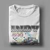Men T-Shirt Indianapolis Motor Speedway Unique Cotton Tee Short Sleeve 90's Vibes Retro Poster T Shirt Merch Graphic Printed
