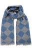 Argyle Scarf Light Blue/Grey (Fashion Accessory, Stole)