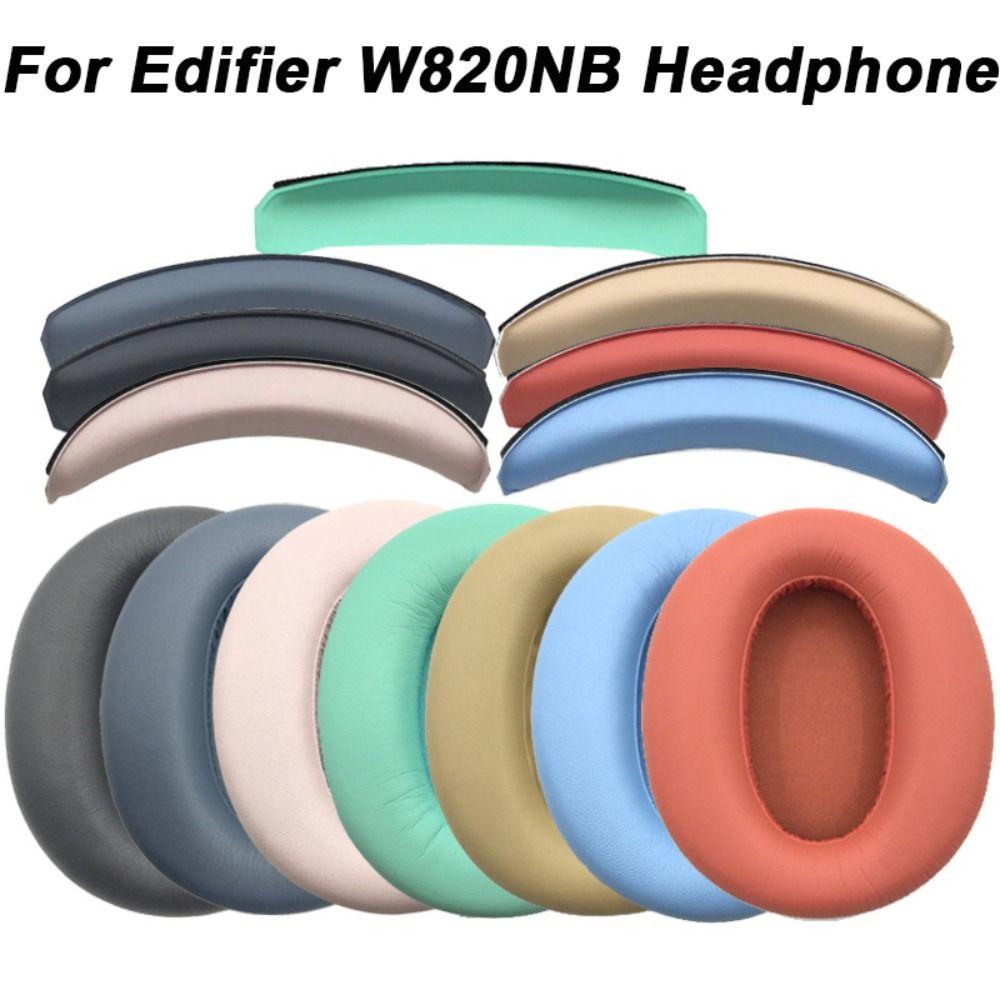 Replacement Headphone Ear Pads Headband Head Beam Pad New Earpads Cushion Cover for Edifier W820NB