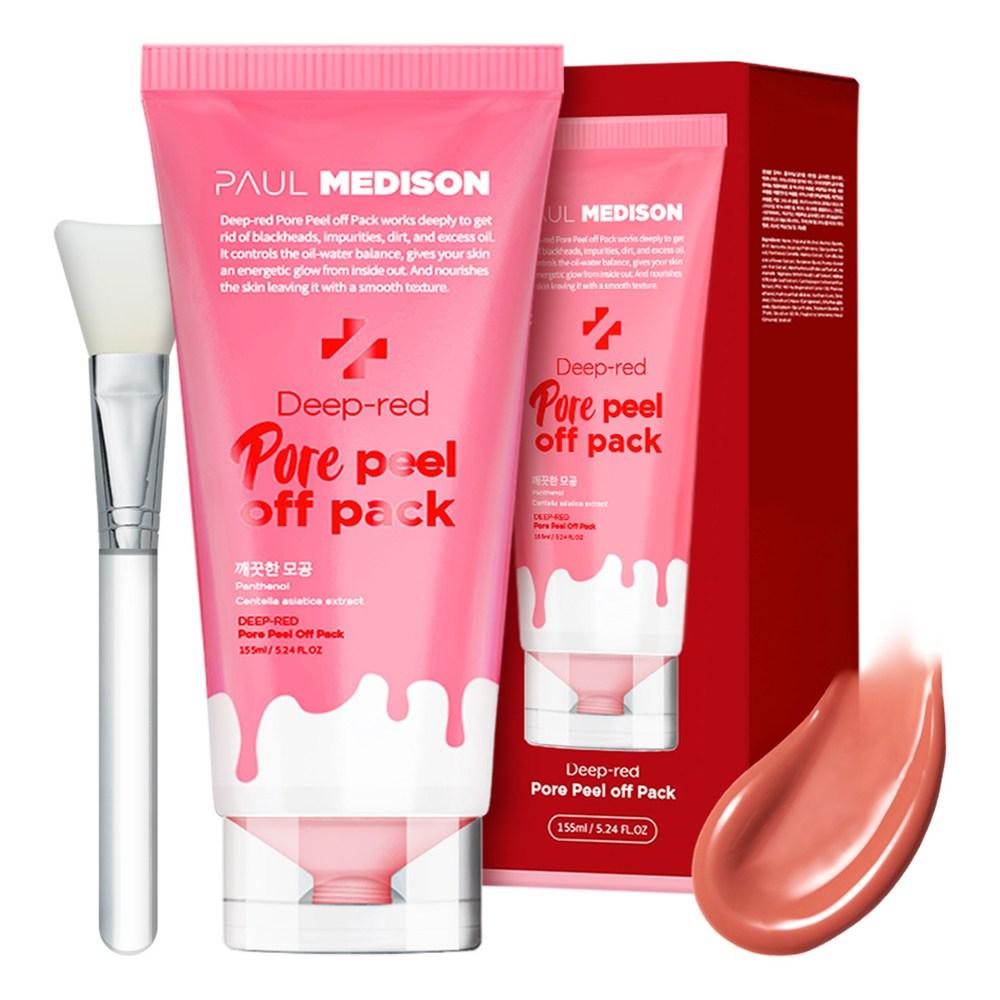 Paul Madison Deep Red Pore Peel-Off Pack 155ml, 1 Pack, 1 Piece
