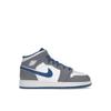 Air 1 Mid GS Cement True Blue Kids Sneakers Grey Cement-Grey White DQ8423-014