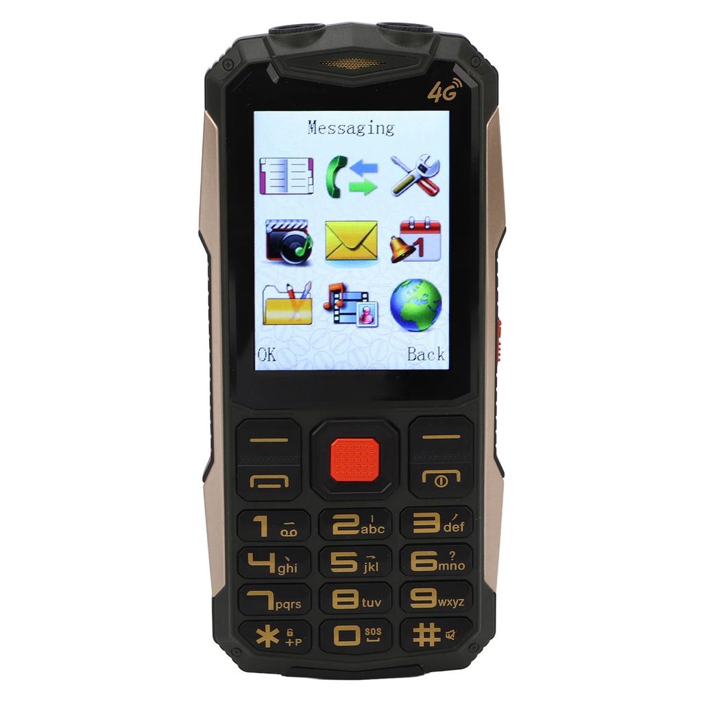 2,8-дюймовый HD-экран для пожилых людей, мобильный телефон 2G, две SIM-карты, двойной режим ожидания, 4800 мАч, динамики, мобильный телефон для пожилых людей