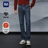 Мужские зимние теплые джинсы прямого кроя HLA