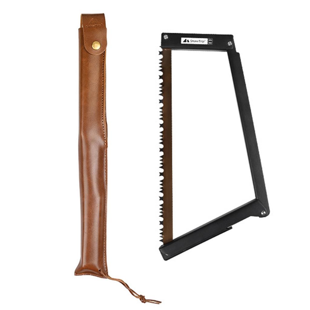 Blade for Folding Saw Camping Survival Collapsible Bow Saw for Both Dry and Wet Wood Tree Cutting