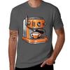 Espresso Machine Tshirt Nonshrink Basic Cotton Tshirt