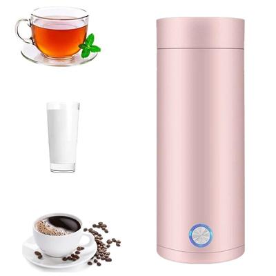 Портативный водонагреватель на 400 мл, мини-электрический чайник с автоматическим отключением, портативный электрический чайник из нержавеющей стали для приготовления чая и кофе