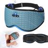 3D Bluetooth Sleep Eye Mask Sleeping Headphones Soft Cotton Hd Stereo Audio Travel Block Out Light Eyeshade Night Breathable