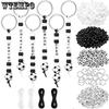 Богемный стиль Разнообразные шарики бусины Бисероплетение Брелоки Женские Мужские Сумки Декор Подвесные Брелоки Аксессуары Брелок Рукоделие Набор для изготовления