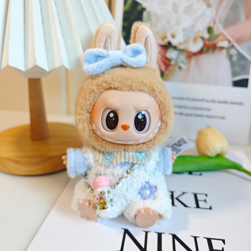 Кулон Виниловая Кукла Лабубу Поколения Свадебное Платье Слепой Бокс