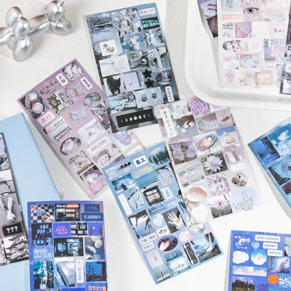 20 листов/штук Ручной скрапбук Декоративные наклейки Наклейка для блокнота Детский подарок Школьные канцелярские товары