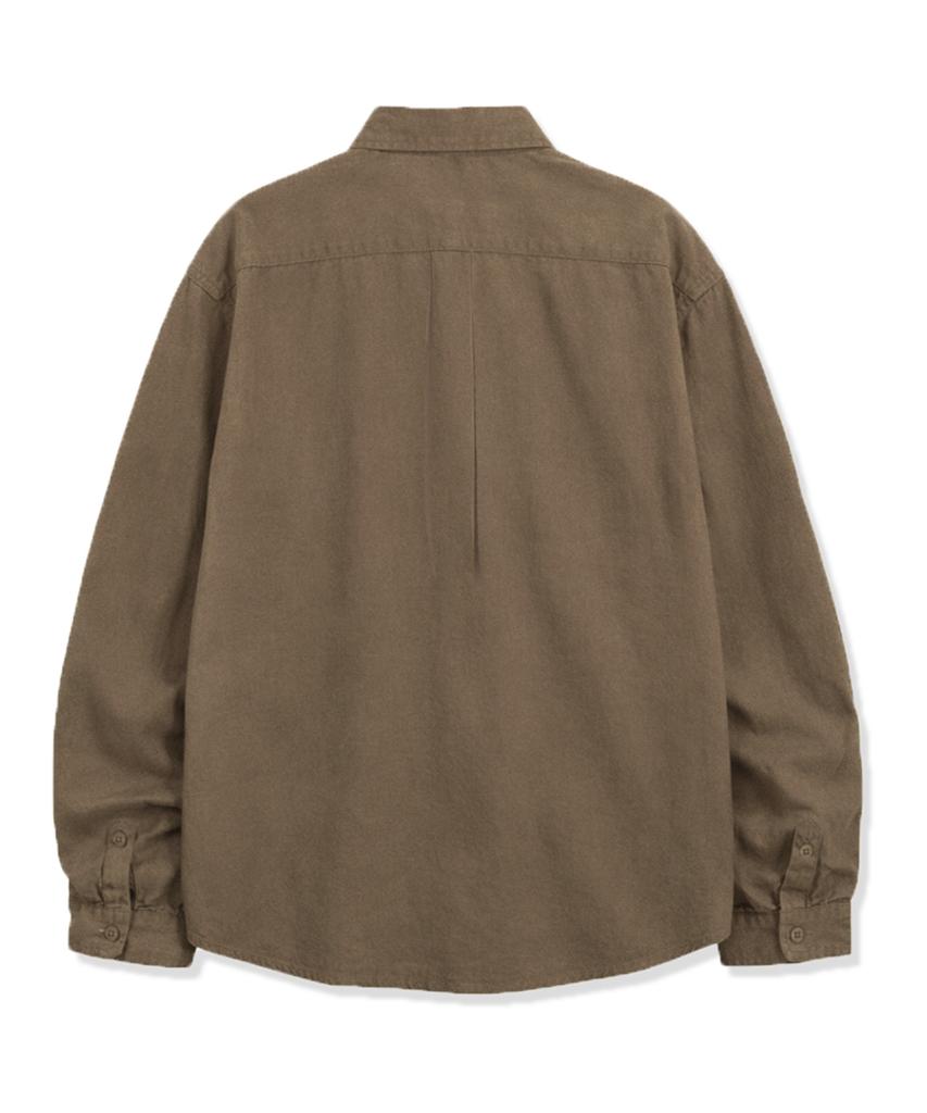 NTET Pigment Soft Shirt (Brown)