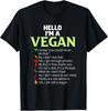 Funny Pro Vegan Checklist - Vegan Activism Gift Unisex T-Shirt