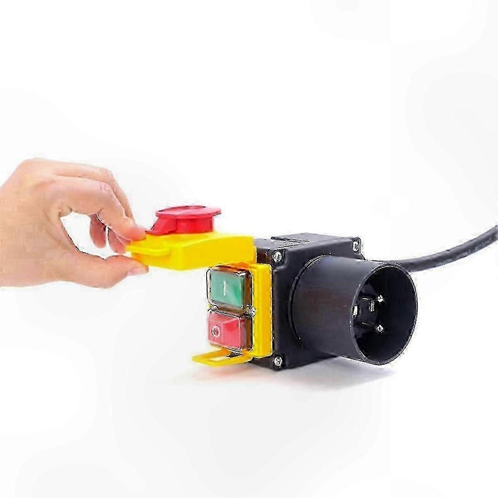 Powerful 250V Log Splitter with Push Button for Easy Wood Processing