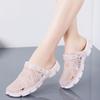 Wear Sandals Girl 2025 New Fairy Style Home Slippers Transparent Beach Hole Shoes Women's Platform Nurse Women's Shoes